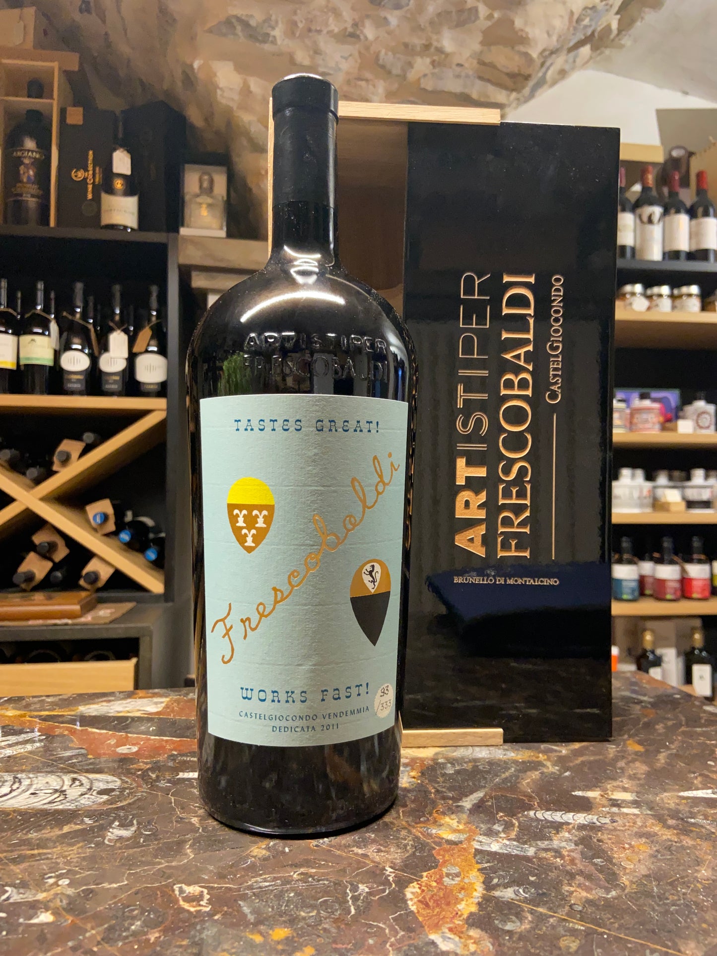 Brunello di Montalcino Artisti per Frescobaldi 2011 Magnum - CastelGiocondo